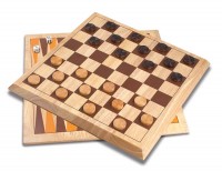 Игровой набор 2 в 1 шашки + нарды Craftsman "Турнир"