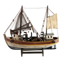 Модель корабля "Рыбацкое судно", 30 см.