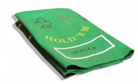 Сукно для игры в покер "TEXAS HOLD`EM" 120х60 см