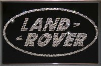 РљР°СЂС‚РёРЅР° СЃ РєСЂРёСЃС‚Р°Р»Р»Р°РјРё Swarovski "Land Rover", 30С…20СЃРј