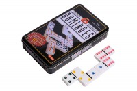 Игра домино в  железном боксе "Dominoes"