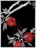 Картина Сваровски "Ветви граната", 30 х 40 см