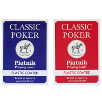 Карты с пластиковым покрытием Piatnik Classic Poker