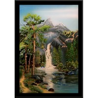Картина Сваровски "Водопад чудес", 35 х 50 см
