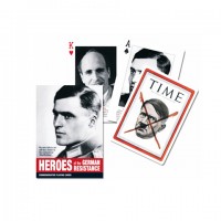Коллекционные игральные карты c пластиковым покрытием "Герои немецкого сопротивления", 55 карт