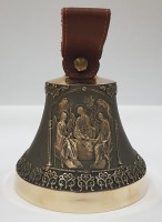 Колокол бронзовый "Святая Троица" d12 см, 1 кг