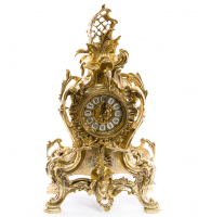 Каминные часы Alberti Livio "Престиж" (полир. бронза) h.51см