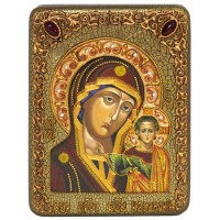 Икона "Образ Казанской Божией Матери" 15х20 см.