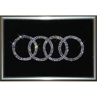Картина Сваровски "Audi", 10 х 15 см