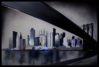 Картина Сваровски "Бруклинский мост", 60 х 40 см