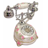 Кнопочный телефон в ретро стиле "Нежный цветок" (уценка)