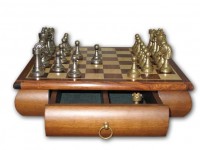 Шахматы подарочные Italfama "Staunton" 32х32см
