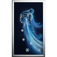 Картина Сваровски "Зимний вальс", 35 х 60 см