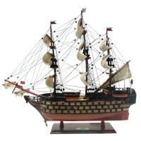 Модель 74-пушечного парусного корабля "Азов" (1826г.) 50см