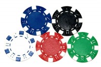 Профессиональные фишки для покера без номинала "Dice" 11,5 грамм, 39мм