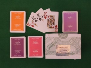 Карты для игры в покер Astoria 100% пластик