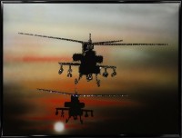 Картина Сваровски "Возвращение на базу", 30 х 40 см