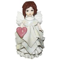 Коллекционная фигурка Zampiva "Ангел с сердцем" h.13 см