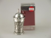 Декоративная мини-кружка для водки из олова "Vienna", h.8,5 см