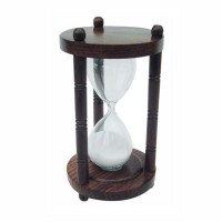 Песочные часы 15 мин. H15.5*d8.5cm арт.9183 15 мин H 15.5cm d 8.5cm