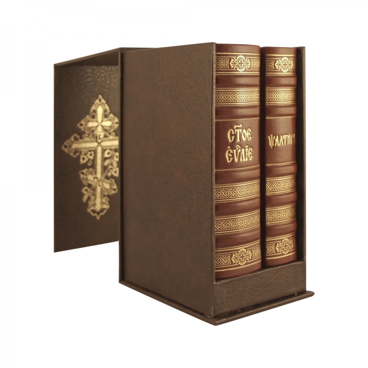 Купить Книга подарочная в кожаном переплете "Набор религиозный ...