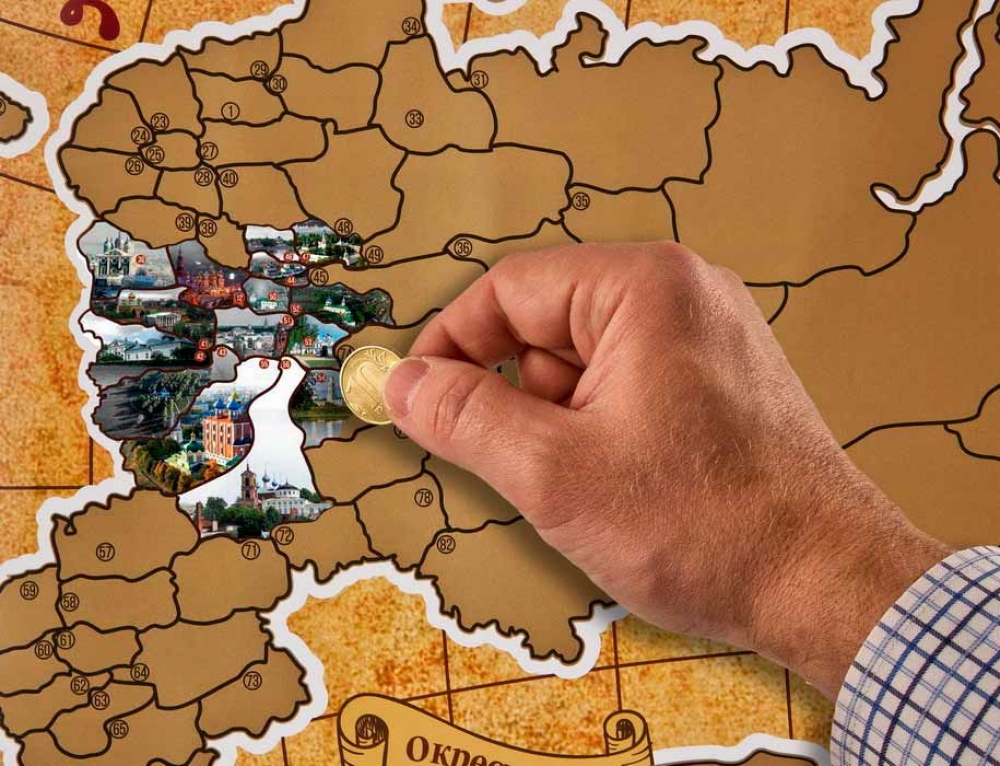 Скретч Карта Фото