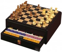 Набор игр в кожаном боксе Renzo Romagnoli "Gran Deluxe"