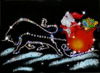 Картина Swarovski "Мороз в пути"