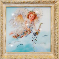 Картина Swarovski "Ангел изобилия"
