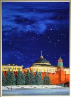 Картина Сваровски "Красная площадь", 30 х 40 см