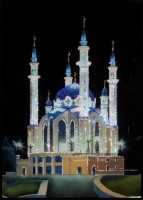 Картина Сваровски"Мечеть Кул-Шариф", 50 х 70 см
