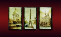 Картина Сваровски "Франция", 75 х 40 см