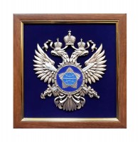 Плакетка "Эмблема Службы внешней разведки РФ", 23 х 23 см