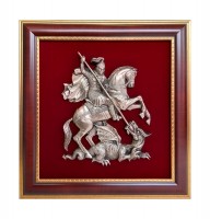 Плакетка "Герб Москвы", 22 х 24 см