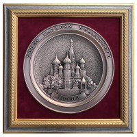 Плакетка "Москва Златоглавая", 26 х 26 см