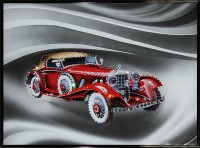 Картина Сваровски "Mersedes", 40 х 30 см