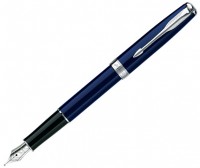 Ручка перьевая Parker Sonnet F539, Lacquer Blue СT (Перо F) S0833920