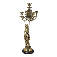 Канделябр "Фемида" на 5 свечей 50 х 17 х 17 см  (Belo de Bronze BP-14099-D)