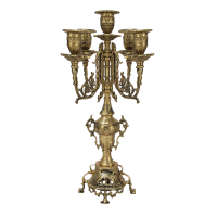 Канделябр "Париж" на 5 свечей 41 х 17 см  (Belo de Bronze BP-14071-D)