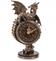 WS-1071 Часы настольные в стиле Стимпанк Дракон (Veronese)