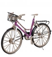 VL-06/2 Фигурка-модель 1:10 Велосипед женский «Torrent Ussury» фиолетовый
