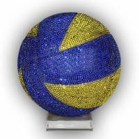 Статуэтка с кристаллами "Волейбольный мяч" (Swarovski)