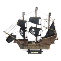 Модель парусного корабля "Пиратский" 45см