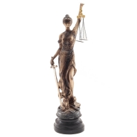 Статуэтка "Фемида-богиня правосудия"