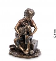 Статуэтка Veronese "Мальчик с собакой" (bronze) WS-955