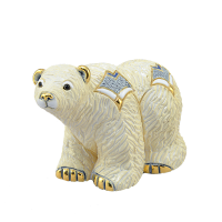 Керамическая cтатуэтка De Rosa "Полярный медведь"