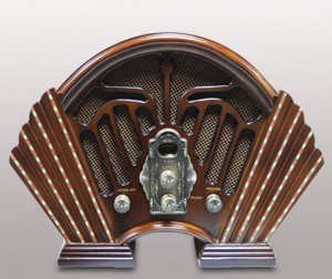 Модель радио в стиле ретро 