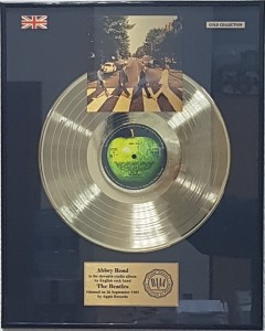Панно Gold Vinyl The Beatles 