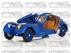 BUGATTI 57SC ATLANTIC 1936 BLUE (SPOKED WHEELS)