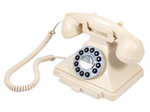Телефон в стиле ретро Old Times Ivory